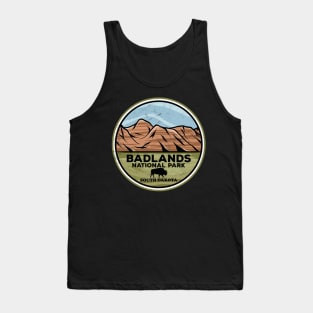 Badlands National Park South Dakota Bison Nature Tank Top